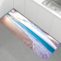 Flannel high definition digital printed floor mat