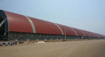 C And Z Purlins Long Span Steel Structures With Pu Sandwich Panels
