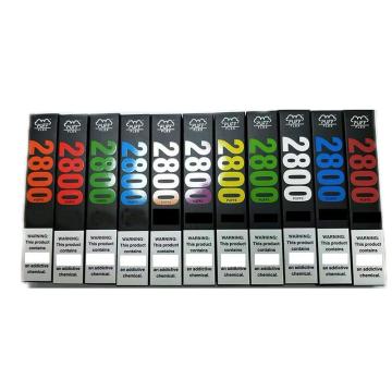 Puff Flex Disposable Vape 1500mAh Battery 2800 Puffs