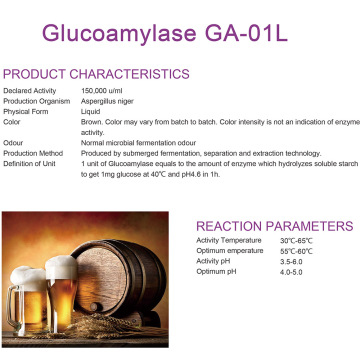 Glucoamilase para a indústria de cerveja