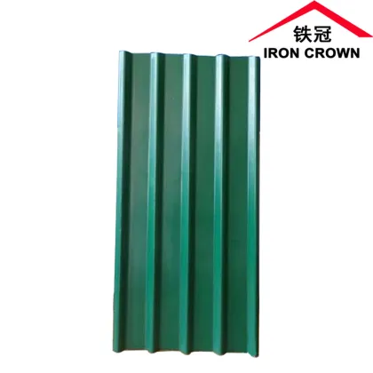 Iron Crown Cold-resistant PET Membrane MgO Roofing Sheets