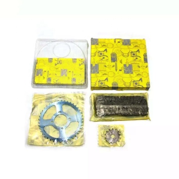 AX100 Kettenfahrzeuge 428H-42T-14T-120L-Universal Motorradkettenkettenrad Kit