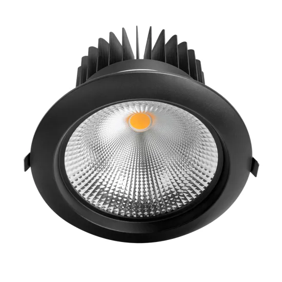 9 Inch Diameter 52W COB LED Downlight Super Brightness 120lm/w Triac/0-10V/DALI Dimmable
