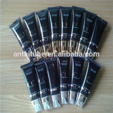 Oval Shaped Flexible Packaging Tubes With Acrylic Cap