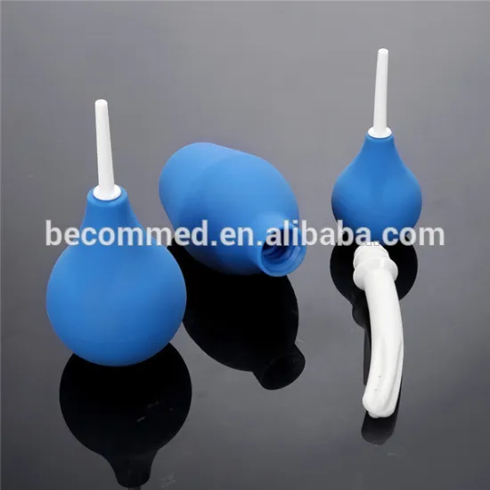 Blue pvc material vaginal douche with low price