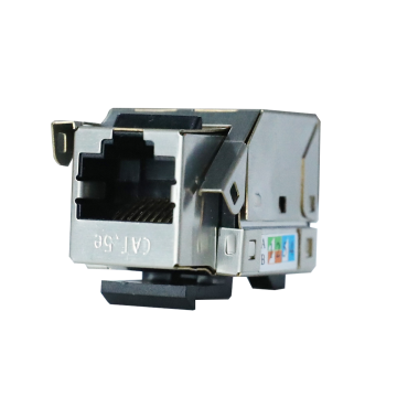 HOSELL 90 degree Shieled FTP STP Cat5E CAT6 CAT6A CAT7 8P8C RJ45 modular Keystone jack