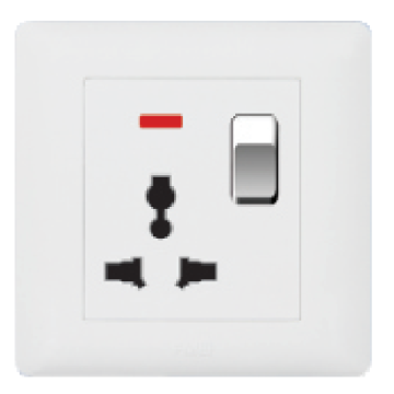 BS stander multifunction socket with switch