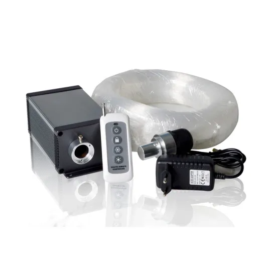 12V Twinkle LED Fiber Optic Light Kit with Mixed Diameter Fibers