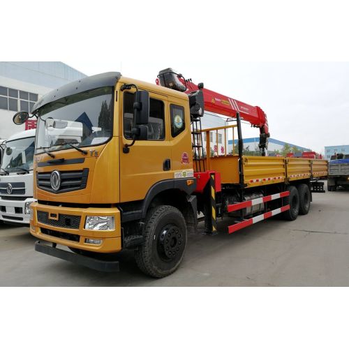 Caminhão Dongfeng com guindaste de carregamento SANY 12Tons