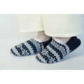 Women Cable Knitted Ballerina House Slippers