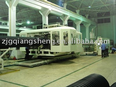 plastic corrugated pipe production line