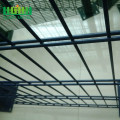 double horizontal wire hot dip galvanized surface fence