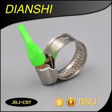 Plastic handle hose clamp for quick clamp pipe hose clamp fitting