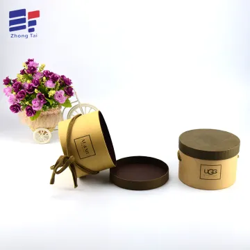 Tube top and bottom gift box