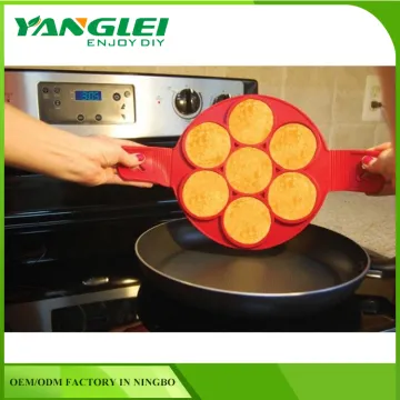 Wholesale Best Value Creative 7 Holes Silicone Pancake Mold