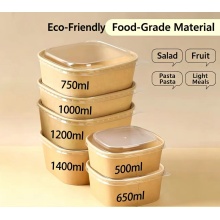 1400ml persegi kalis air, bekas pakai buang