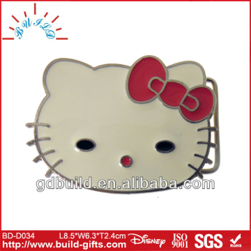 cat shape zinc alloy buckle
