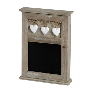 Grey Heart key box