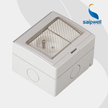 Balcony Plastic Cover Press-Button Waterproof Electronic Switch (SP-FRS)