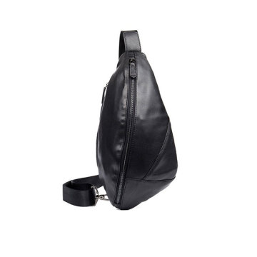 Custom Fashion Leather Men Single Chest Shoulder Bag