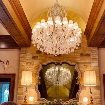 High Quality Customized Project Villa Hotel Lighting: Maria Theresa K9 Crystal Staircase Chandeliers & Pendant Lights for Weddings
