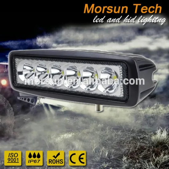 led lamp 24v work mini bar light 18w 4inch