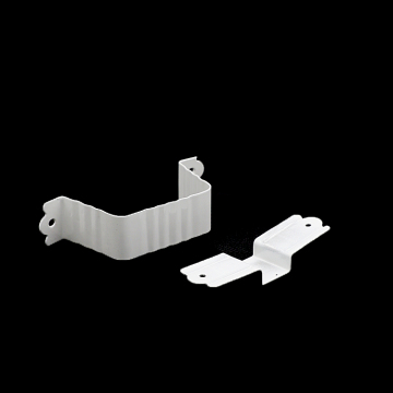 Downspout Accessories: Pipe Strap and Offset for Efficient Roof Drainage