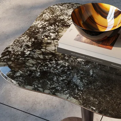 North American Walnut Solid Wood Side Table for Coffee Room