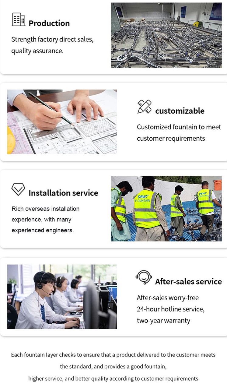 Why choose the DEWY fountain?