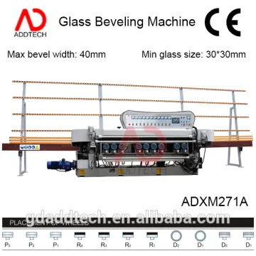 Glass beveling machines for 10 motors