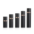 Black Skin Care Packaging: Refillable Airless Bottles
