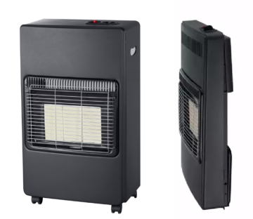 Beat Price 4200W Gas Room Heater - Ceramic Estufa A Gas with Anti-Tilt and Flame-Out Protection