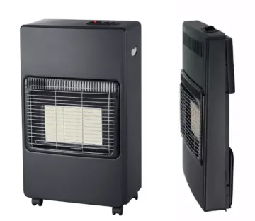 Beat Price 4200W Gas Room Heater - Ceramic Estufa A Gas with Anti-Tilt and Flame-Out Protection