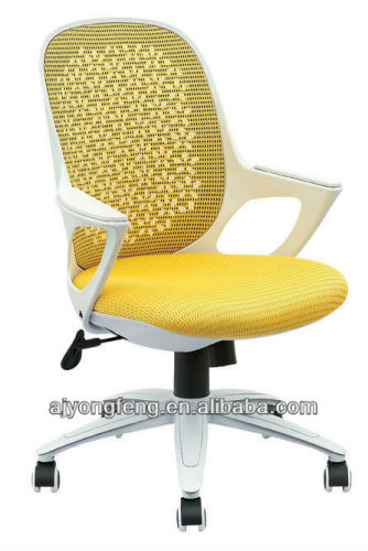 Multicolor swivel plastic mesh chair Y-909-1