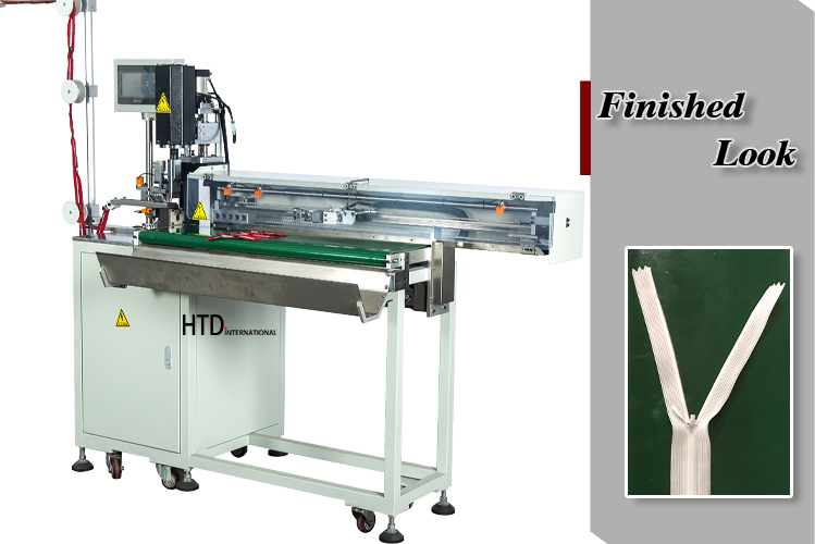 Reißverschluss unsichtbarer Schneidemaschine Zipper Invisible Cutting Machine