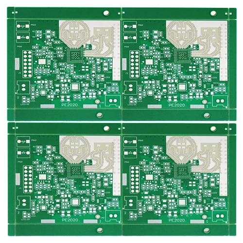 Antenna PCB RO4350B High Frequency 4 Layer ENIG Board