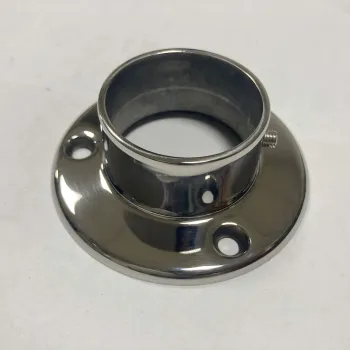 Stainless Steel Flange Fittings for Round Tube Handrails