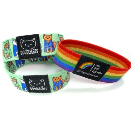 Lianxin Elastic Sports Towel Wristband with RFID Fabric