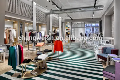 fashion women clothing display gondola