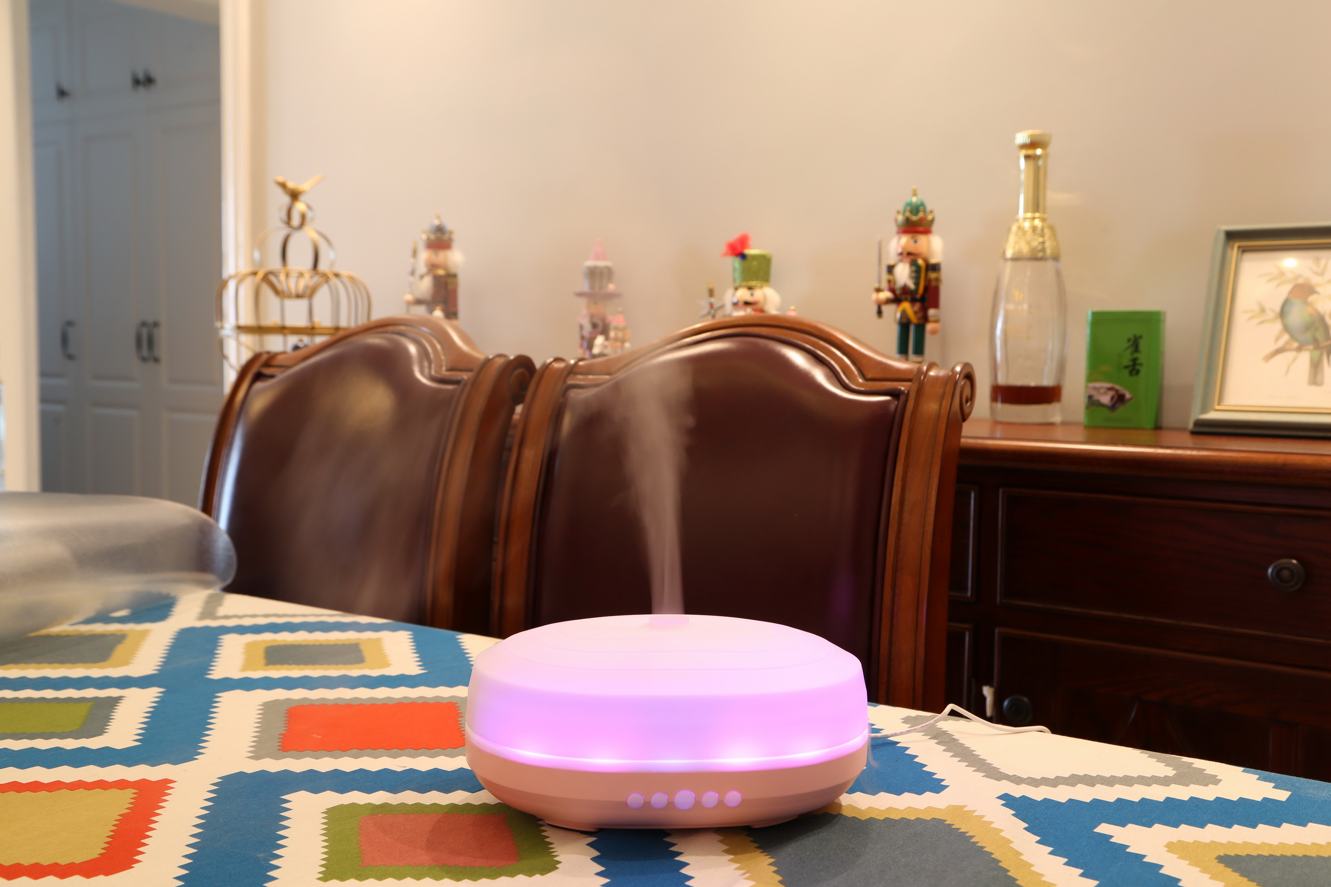 New 7 Colorful Led Light Essential Oil Aroma Diffuser