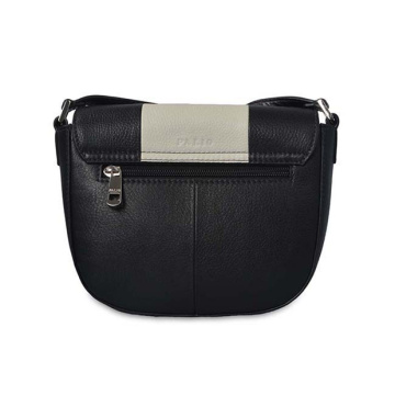 Medium Black and White Crossbody Purse Women Bag