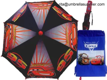Talking Cars Creative Design Kid Straight Umbrella