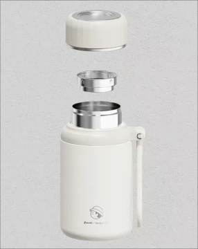 White Large - capacity Daily - use Thermos Cup