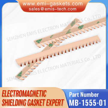 Ultra-Thin Material with Small Compression Force ESD Grounding Becu Gasket SMD Spring
