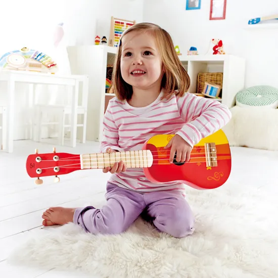 Hape Brand Safe Fun Toy Guitar for Kids