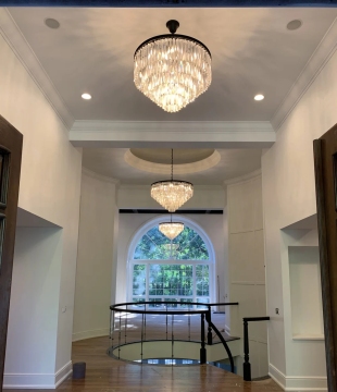 Modern Luxury K9 Crystal Chandelier Ceiling Lights for Living Room