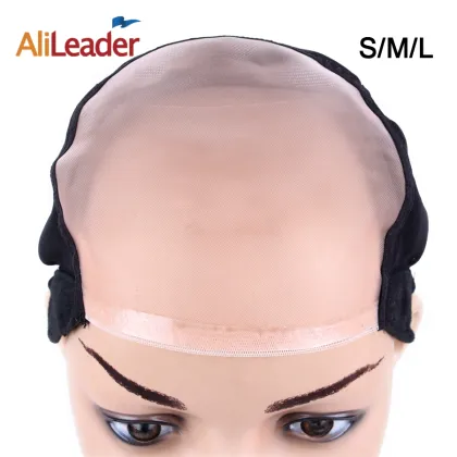 Alileader S/M/L Size Adjustable Wig Cap Monofilament Wig Cap