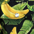 Men Hawaii Banana Pattern Print Beach Shorts