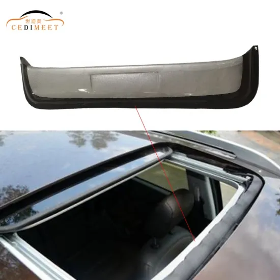 Universal High Performance Custom Skylight Visor Sunroof Deflector Acrylic Sunshade Window Deflector