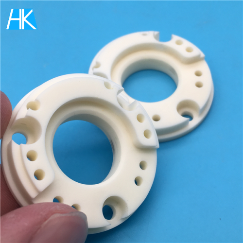 Precision Spinning 99% Alumina Ceramic Disc Guide